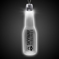 24" White Round Bottle Light-Up Pendant Necklace